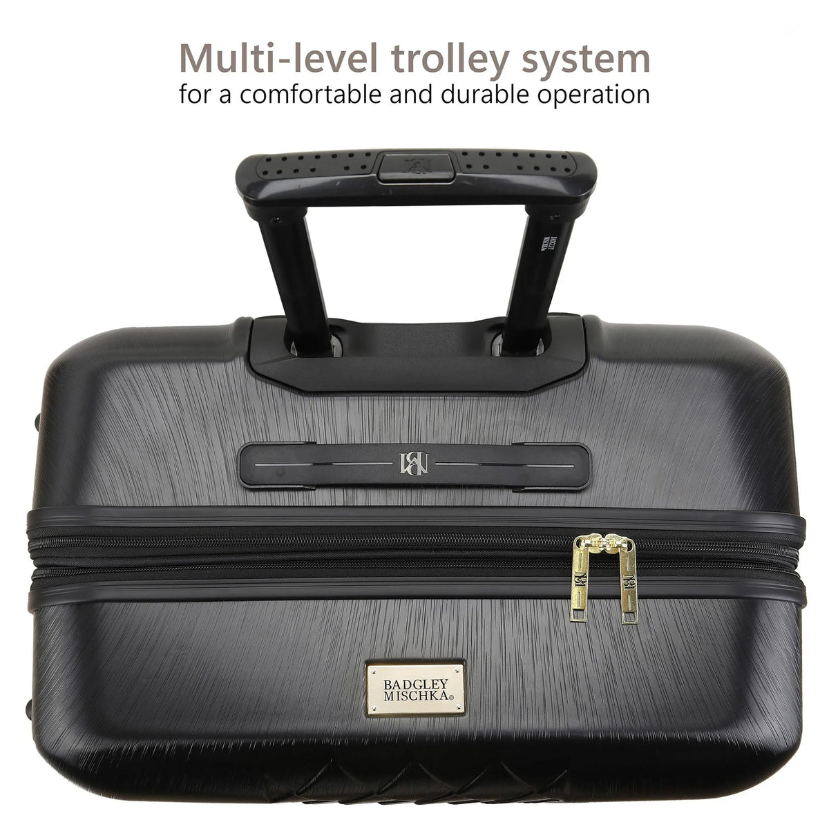 Diamond 3 Piece Expandable Spinner Luggage Set
