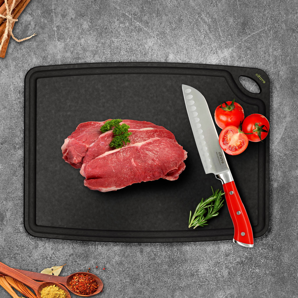 Classic Series Cutting Board - Medium - Black Color
