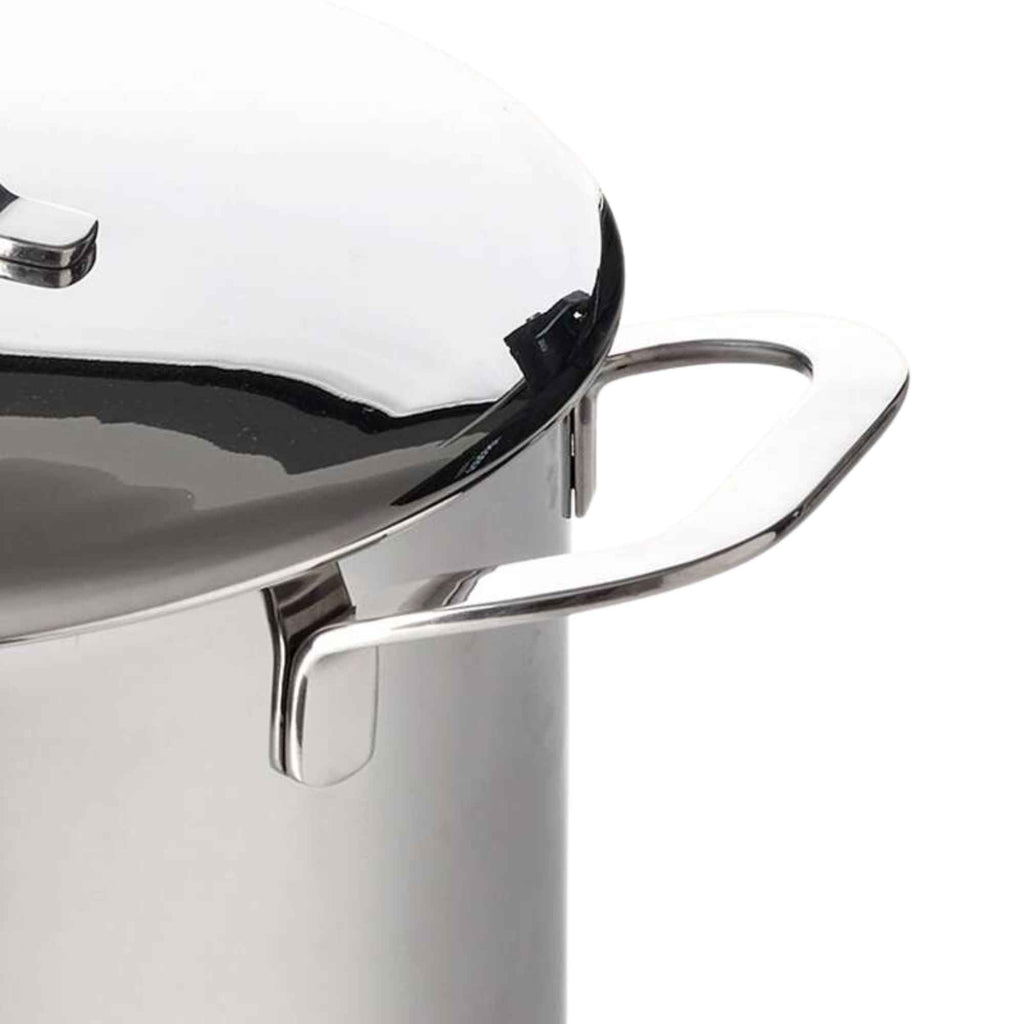 5-Ply Stainless Stock Pot with Lid, 7-Qt