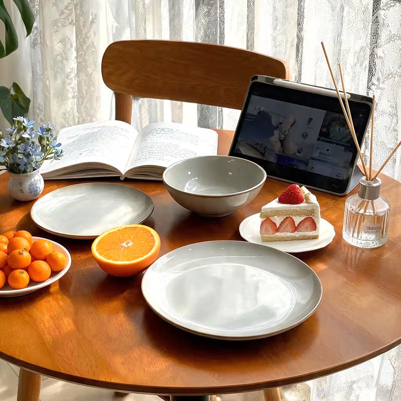 12-Piece Stoneware Dinnerware Set Service for 4