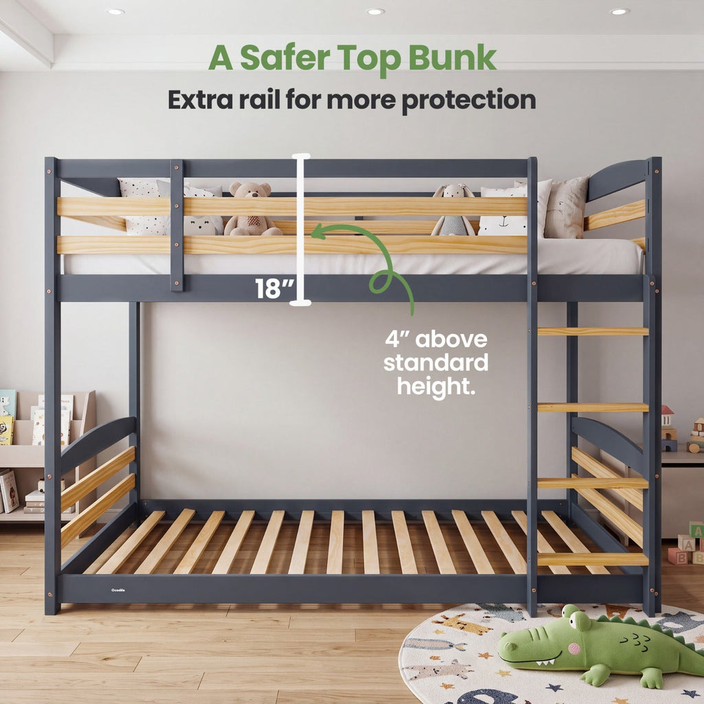 Solid Bunk Bed For Kids