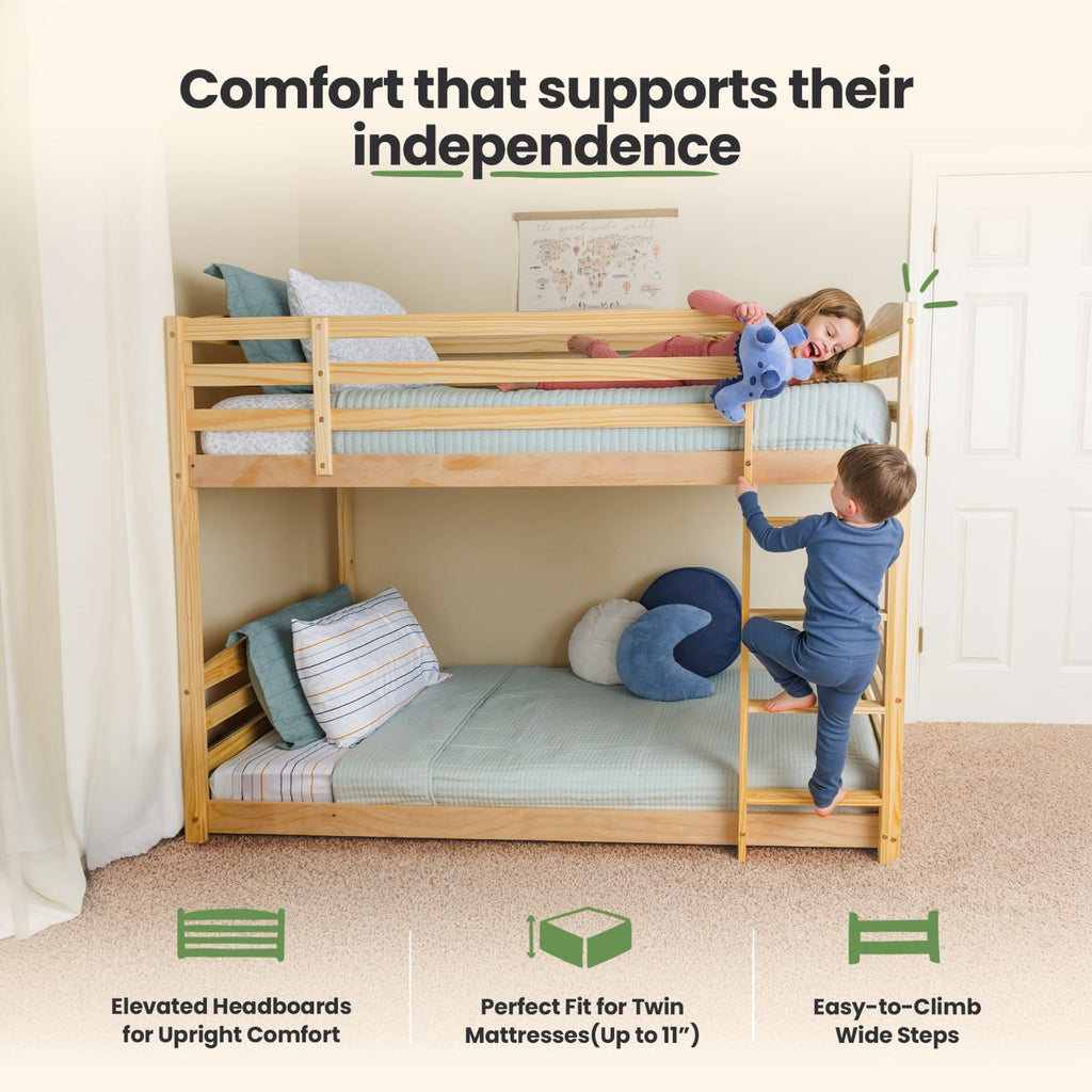 Solid Bunk Bed For Kids