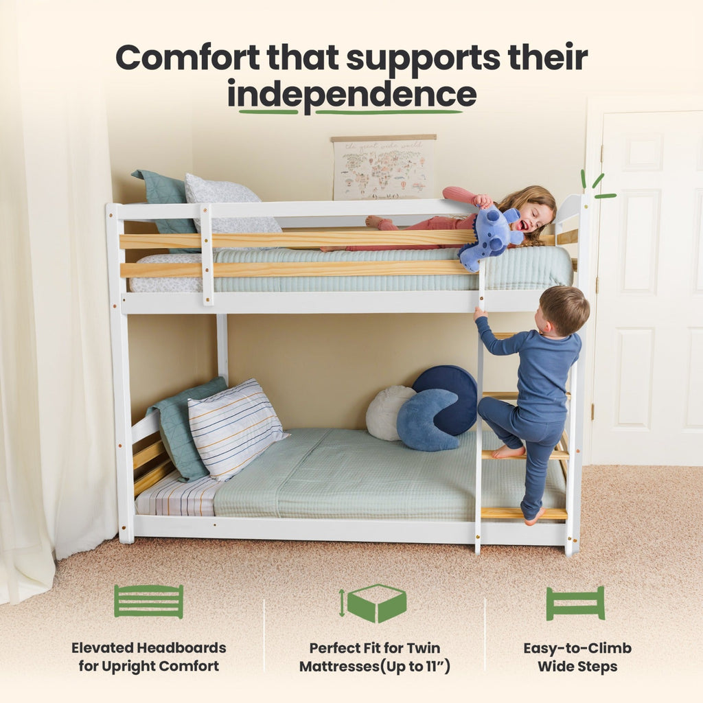 Solid Bunk Bed For Kids