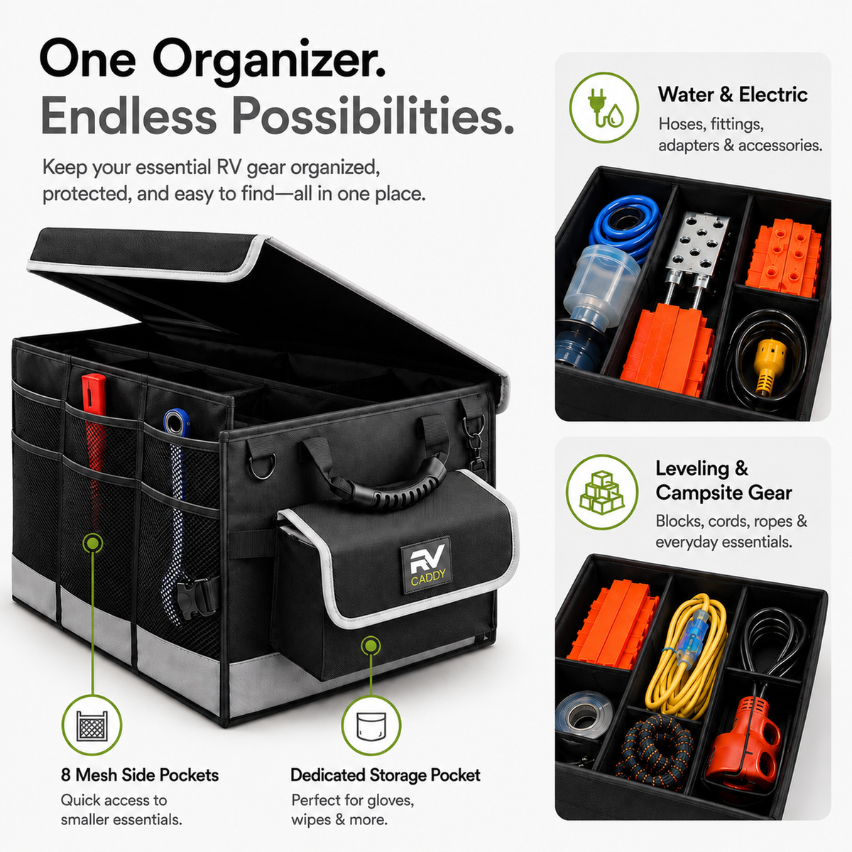 RV Caddy Accessories Organizer