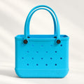 Everyday Small EVA Tote – TIFF | Waterproof, Lightweight, Modern Turquoise Mini Tote