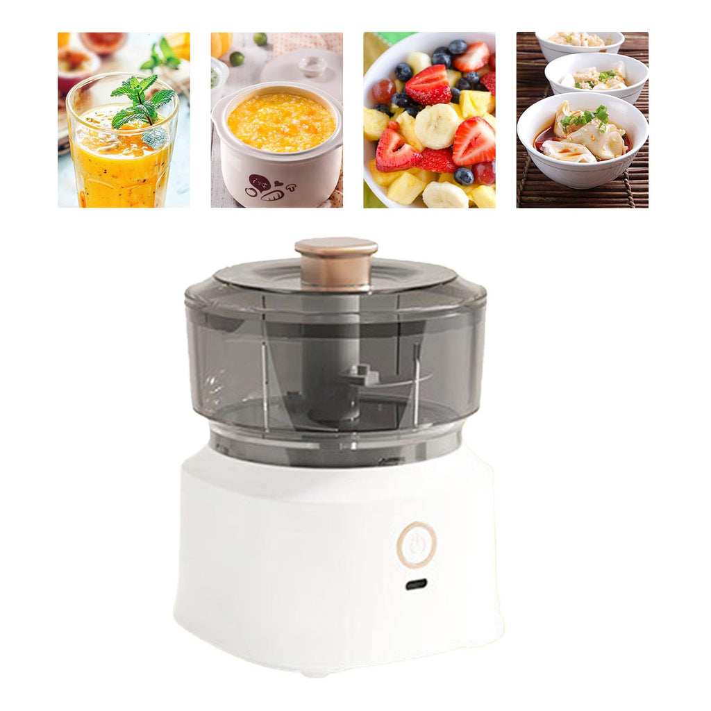 Electric Food Chopper and Meat Grinder Stainless Steel Blades
